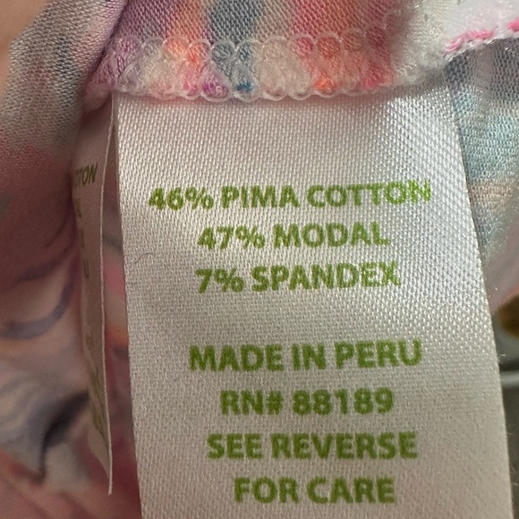 Lilly Pulitzer Crayton Pelican Pink Head in the Sand Tank with pocket Size Small - Picture 5 of 5